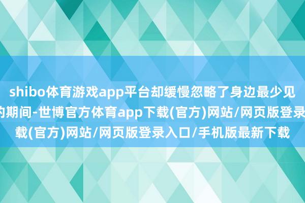 shibo体育游戏app平台却缓慢忽略了身边最少见的钞票 —— 追随孩子的期间-世博官方体育app下载(官方)网站/网页版登录入口/手机版最新下载
