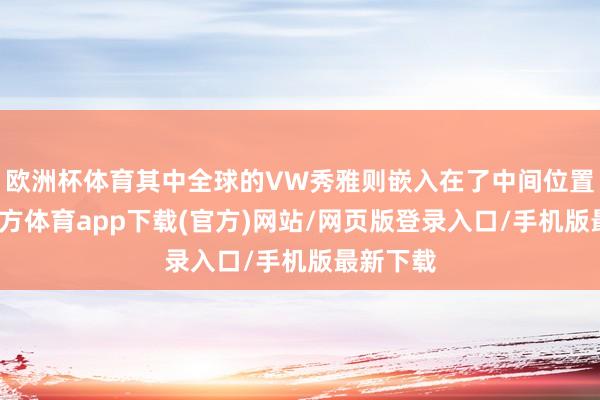 欧洲杯体育其中全球的VW秀雅则嵌入在了中间位置-世博官方体育app下载(官方)网站/网页版登录入口/手机版最新下载