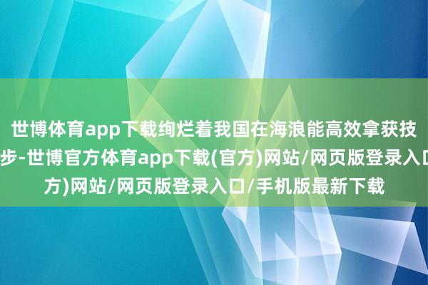 世博体育app下载绚烂着我国在海浪能高效拿获技艺上迈出了要津一步-世博官方体育app下载(官方)网站/网页版登录入口/手机版最新下载